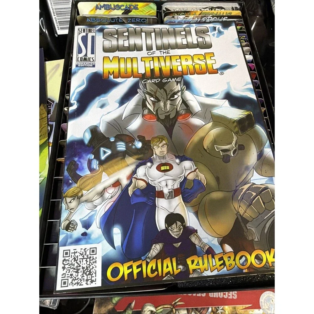 Sentinels Multiverse Enhanced Edition Card Game HUGE Expansion Lot Rook City